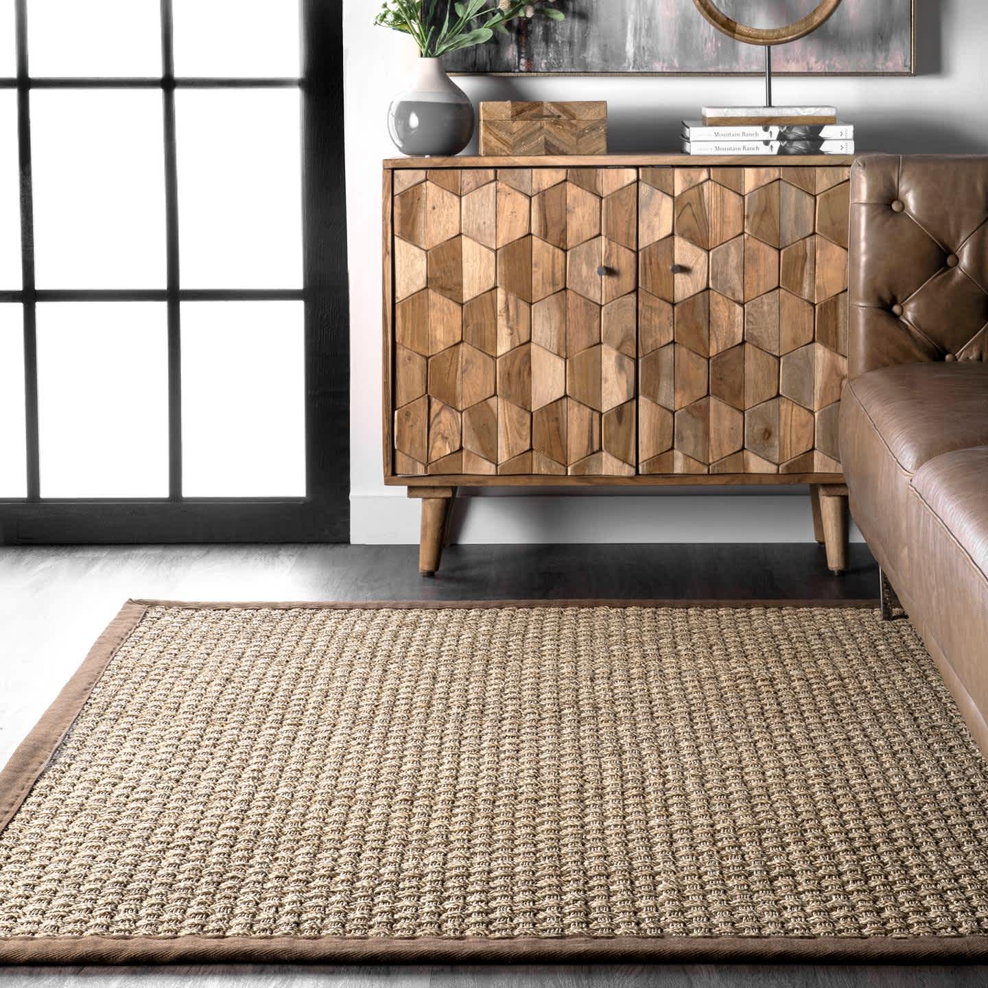 nuLOOM - Wholesale Area Rug - Hesse Checker Weave Seagrass Indoor/Outdoor Area Rug17
