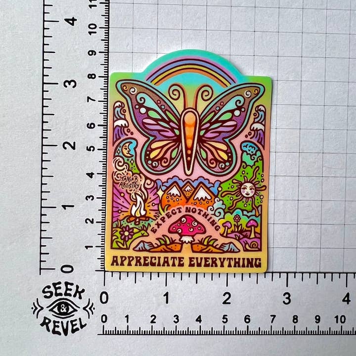 SeeknRevel - Wholesale Sticker - Appreciate Everything - Sticker2