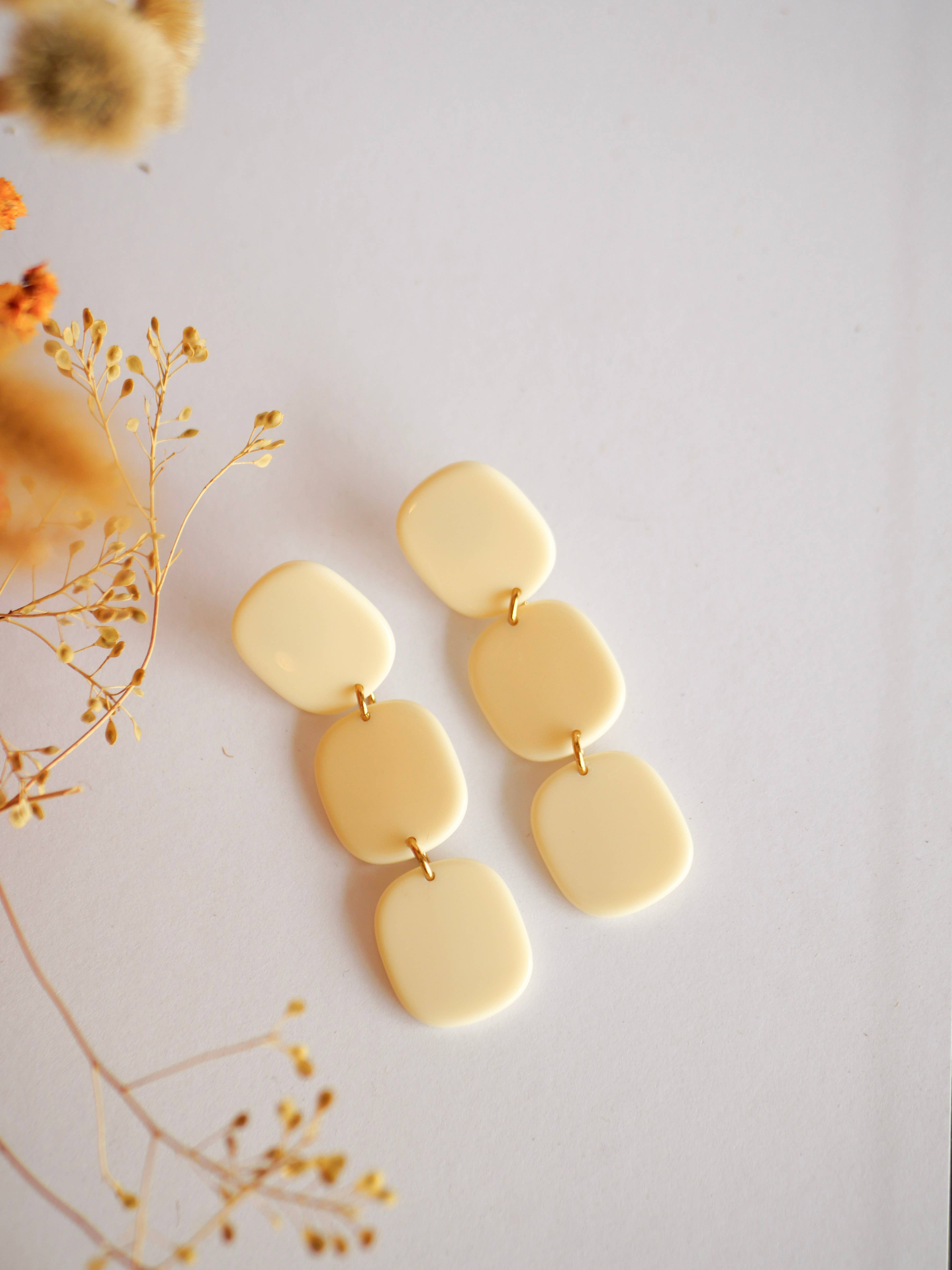 Azeria Création - Vente Boucles d'oreilles pendantes - Boucle d'oreilles Maxine5