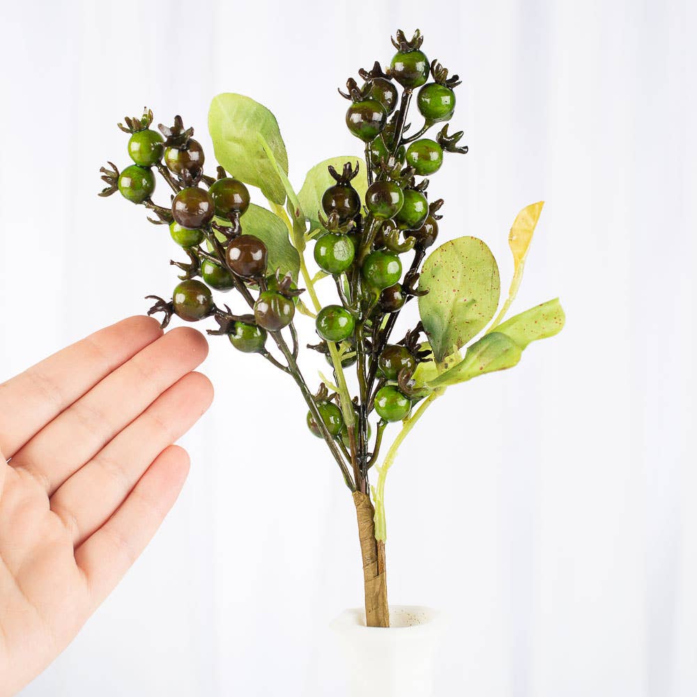 Factory Direct Craft - Wholesale Artificial Flowers - 13" Artificial Berry Stems (Pack of 12)2