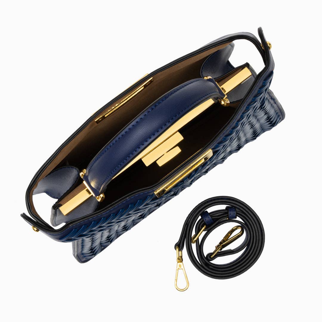 Verano Hill - Vente Sac à main avec poignée sur le dessus – femme - Sac à main tissé Dionne24