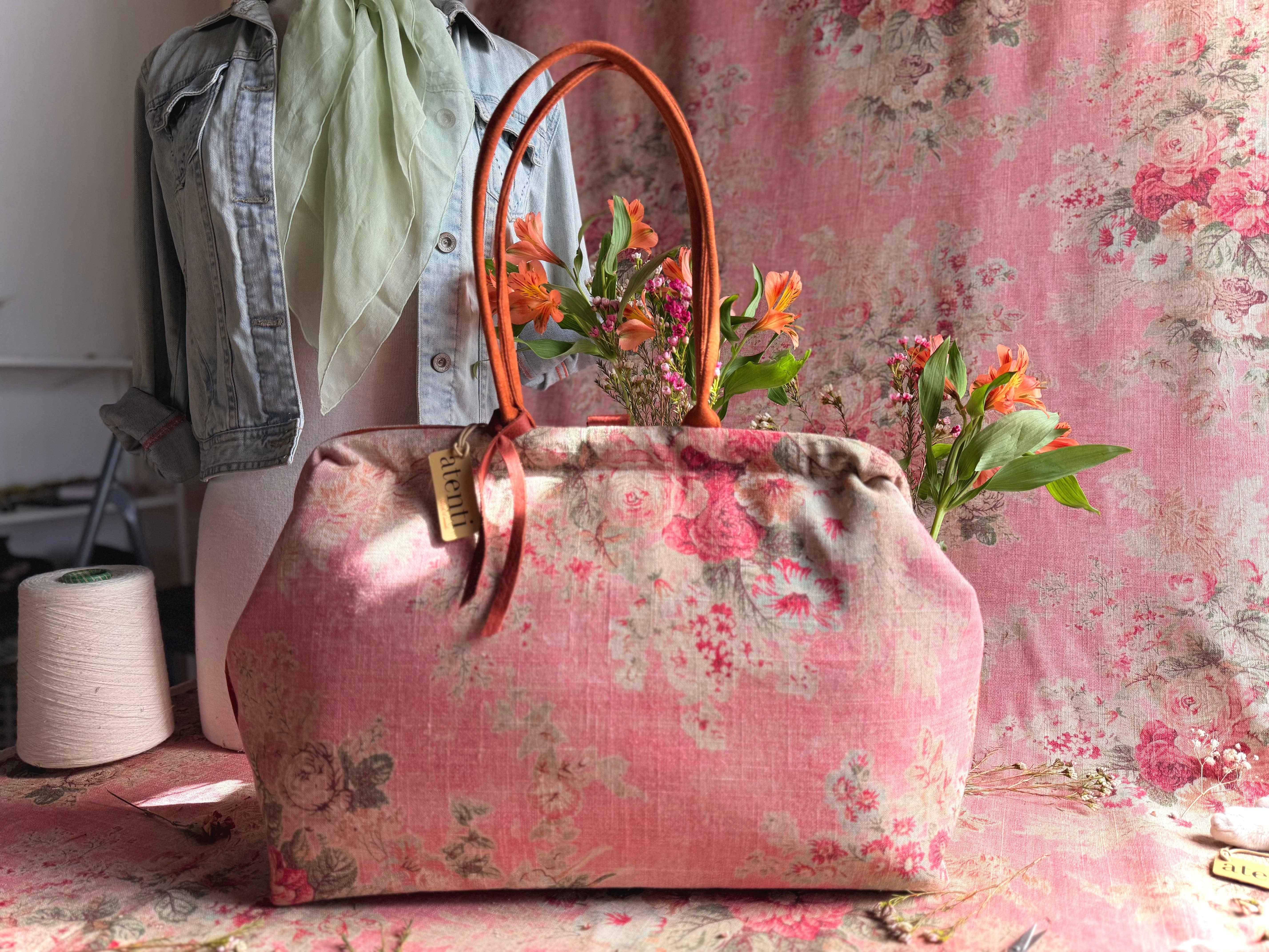 Atenti - Wholesale Tote Bag - Women's - Rosewood Pioneer3