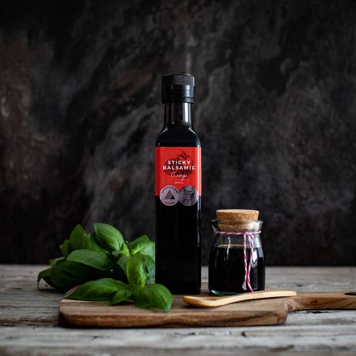 Sticky Balsamic - Wholesale Vinegar - Orange Sticky Balsamic
