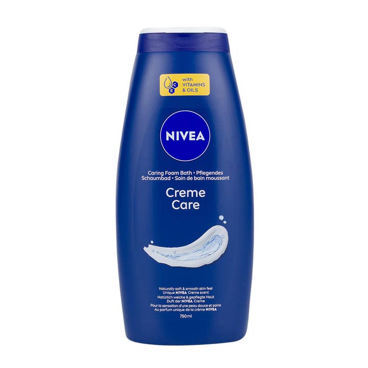 Nivea Creme Care 750 ml Pflegeschaumbad für den Großhandel von Deluxe Import Trading