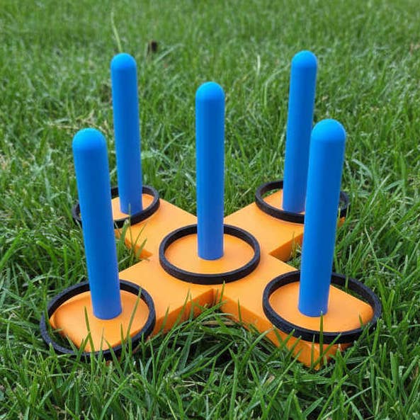 Family Ring Toss Game – Fun Skill Game for Kids & Adults for wholesale by MAO 3D Prints
