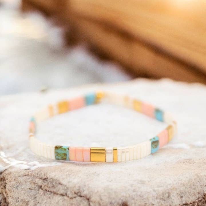 BEACH HOUSE - Tila Bead Bracelet | Single for wholesale by Mack & Rex