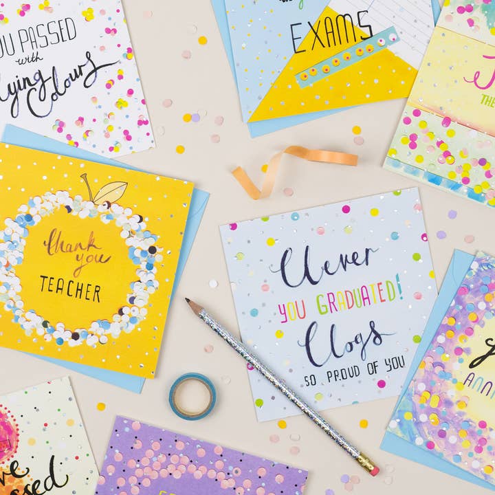 Fay's Studio - Vendita all'ingrosso Biglietto di buona fortuna - Biglietto di auguri «Buona fortuna nei tuoi esami»2