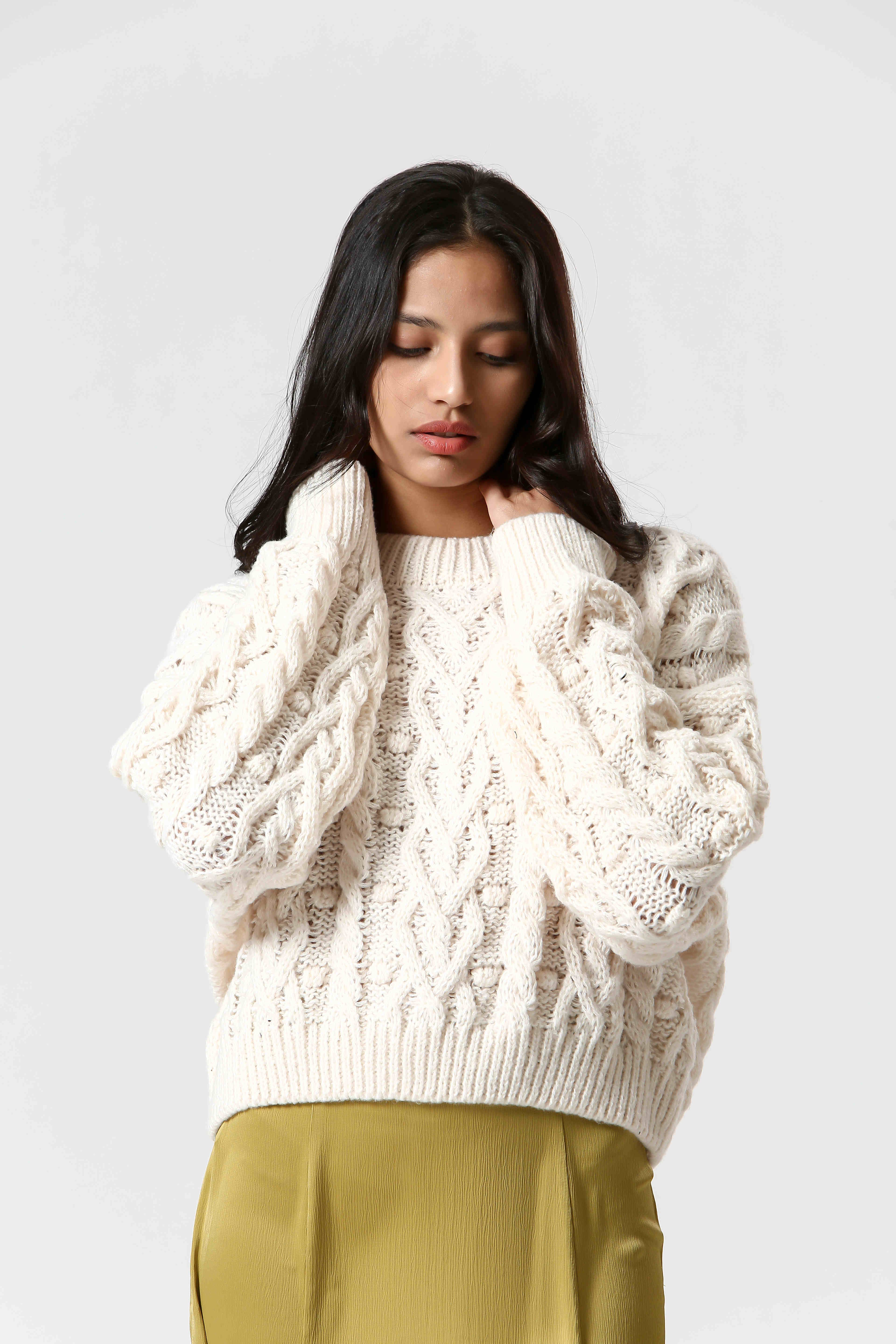 The Korner - USA – Großhandel Rock – Damen – T24232061 - Midilanger Satinrock für Damen3