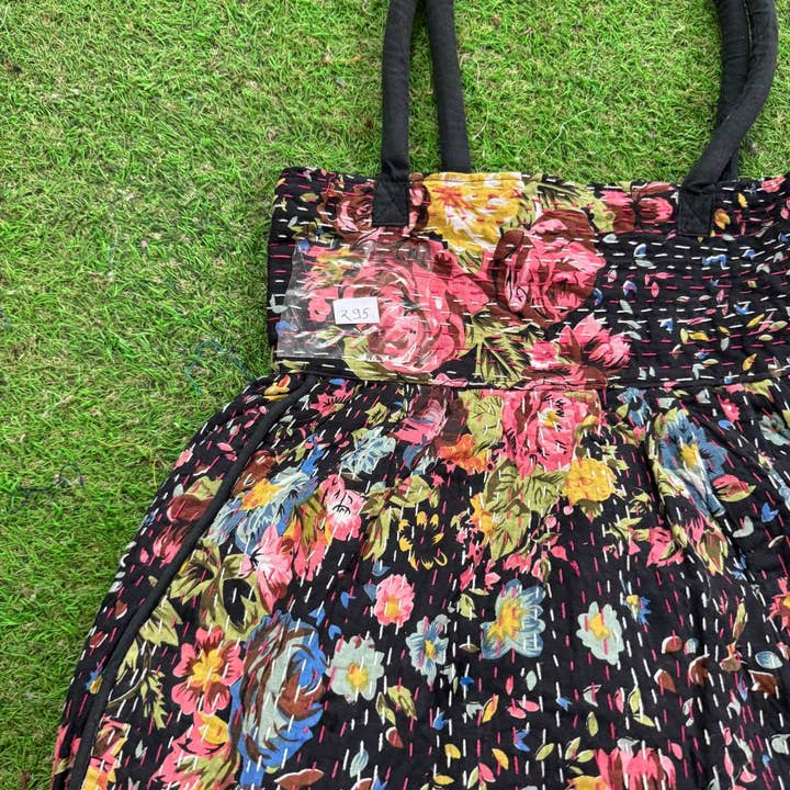 GYPSY STUDIO - Wholesale Shoulder Bag - Women's - Market Bags Kantha Stitch Bags Cotton Women's Shoulder Bags1