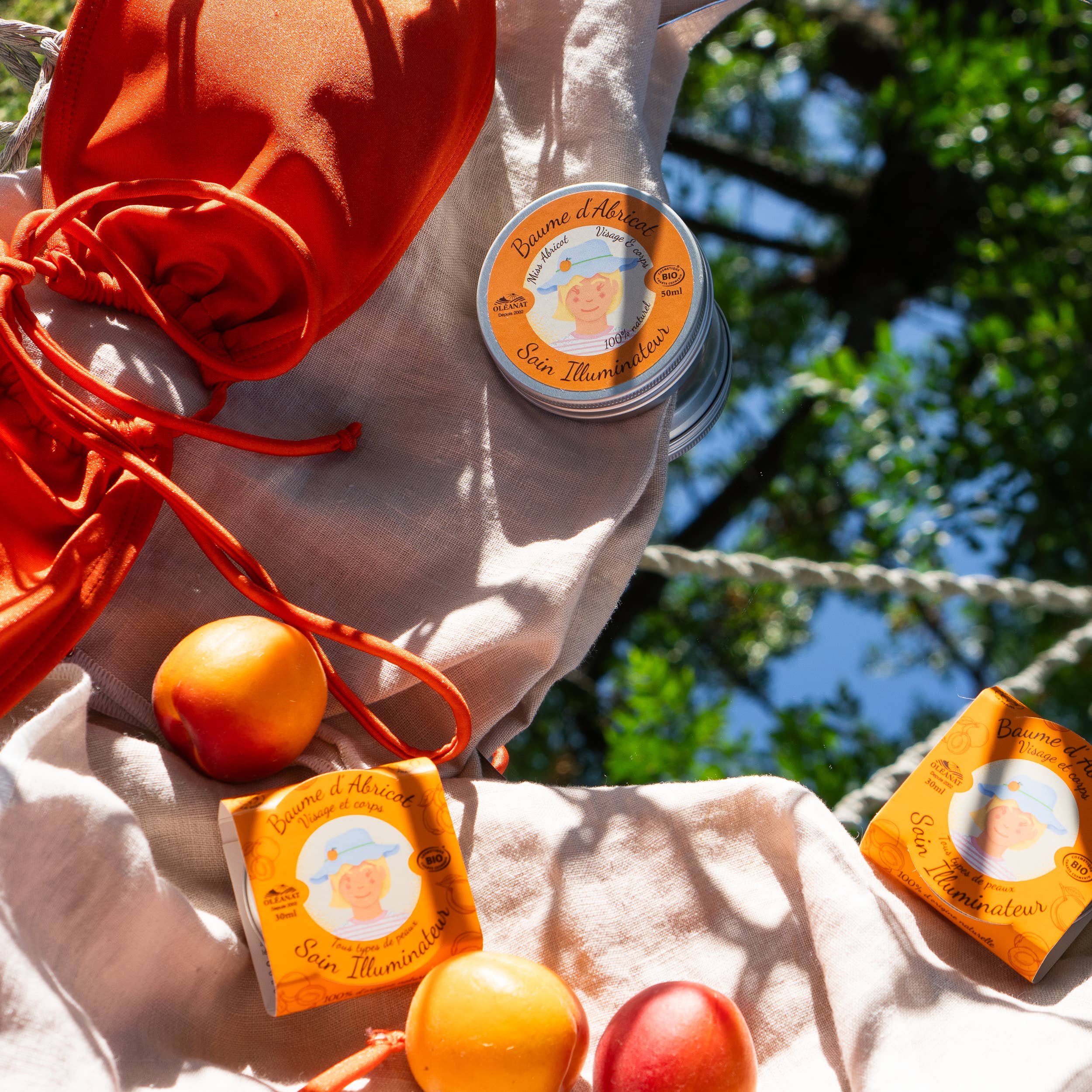 Le Secret Naturel - Wholesale Facial Moisturizer - OLEANAT ORGANIC APRICOT BALM 30ml1