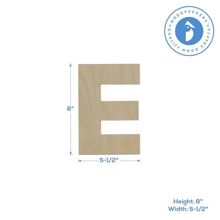 Woodpeckers Crafts - Wholesale Cutouts - Wood Letter Cutouts9