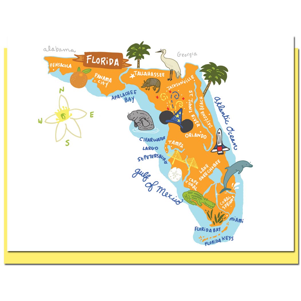 Allport Editions – wholesale Vardagliga hälsningskort – Hej USA Card Series - ALLA 50 STATER HÄR!11