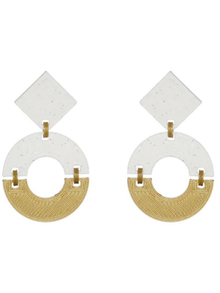 Boucles d'oreilles Mar pour la vente par Somos Vértices