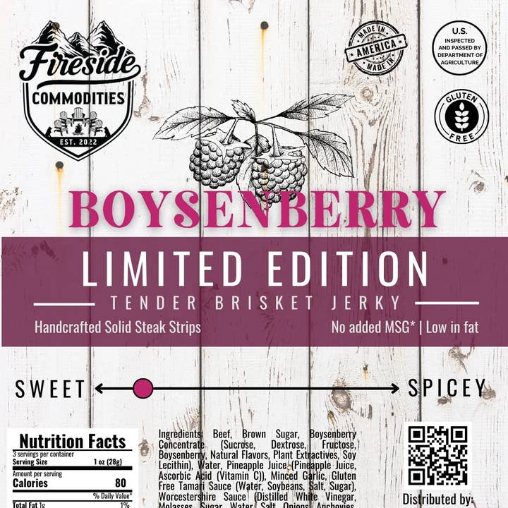 Fireside Commodities - Wholesale Jerky - Boysenbes