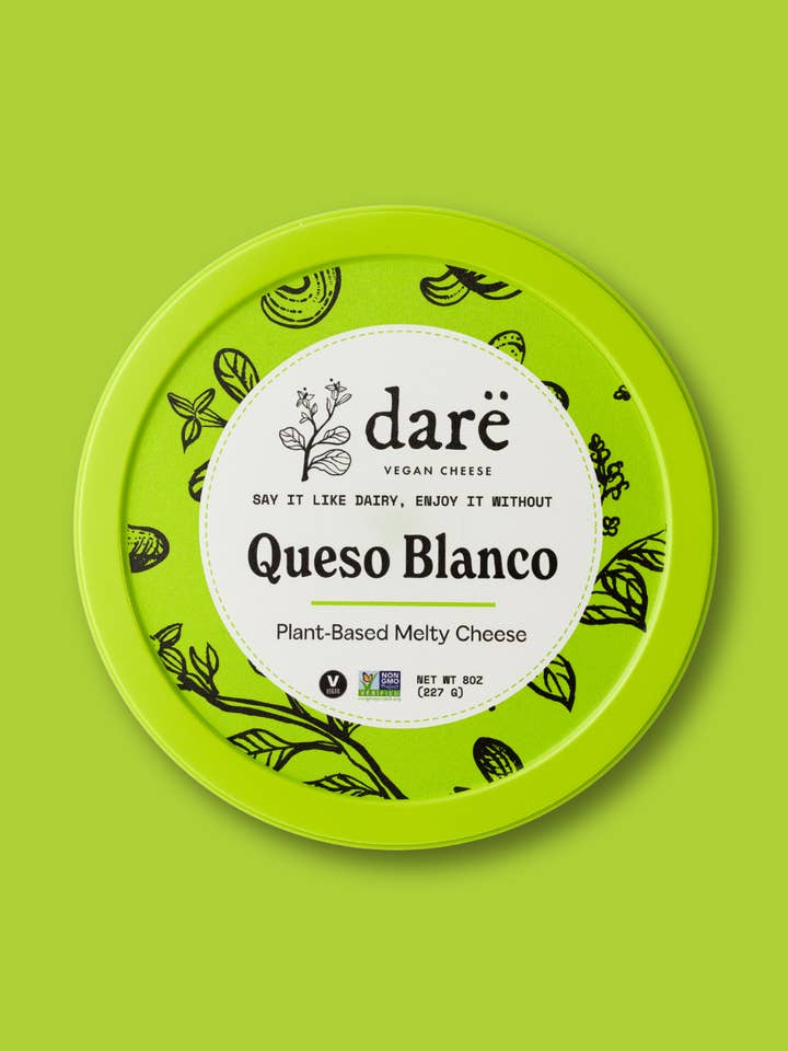 Queso Blanco Plant-Based Dip for wholesale by Darë Vegan Cheese