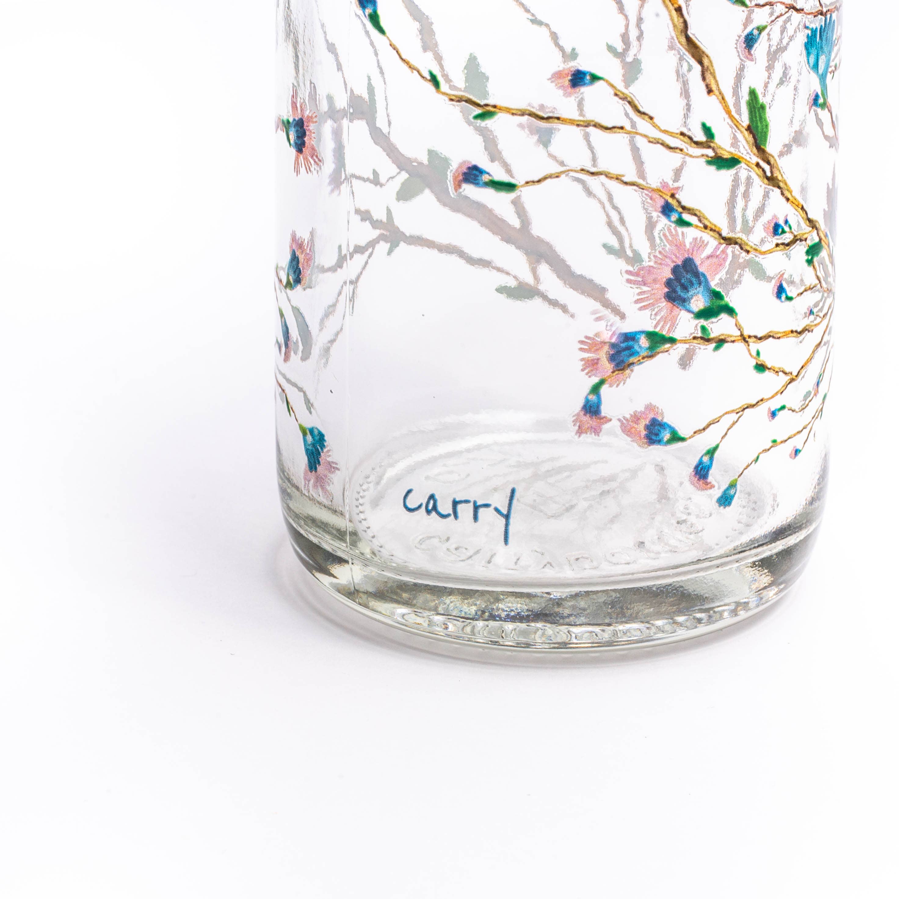 Carry Bottles - Wholesale Water Bottle - Glass Water Bottle - CARRY Bottle HANAMI 1.0l5