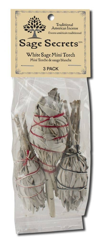 Eco-dent - Wholesale Sage Bundle - White Sage Mini Torch 3 pack0