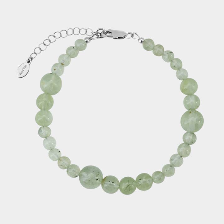 Pulsera Avery - Prehnite para venta al por mayor de Kara Yoo