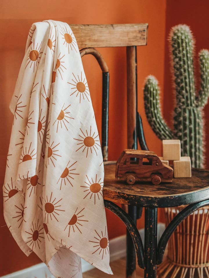 Lange en mousseline de bambou biologique Sun %100 pour la vente par Blzandco