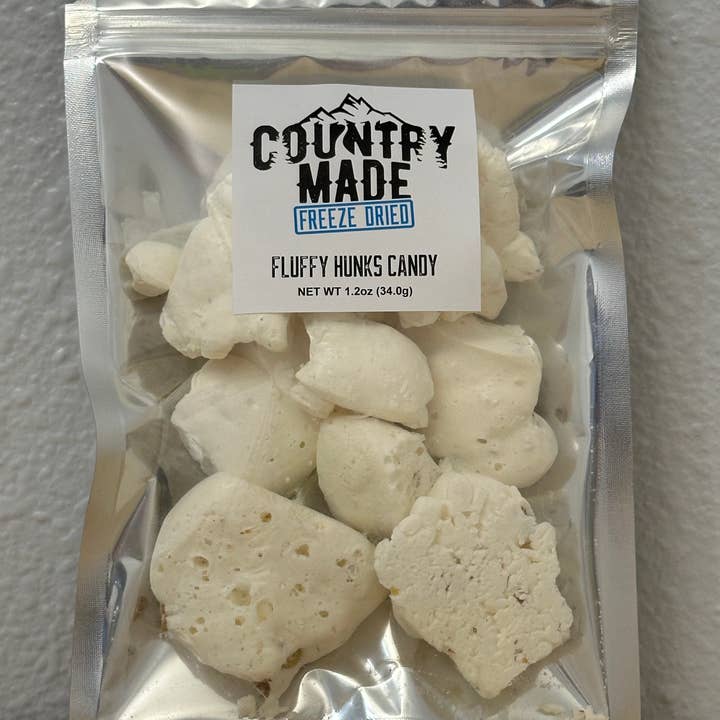 Freeze Dried Fluffy Hunks for wholesale by Country Made