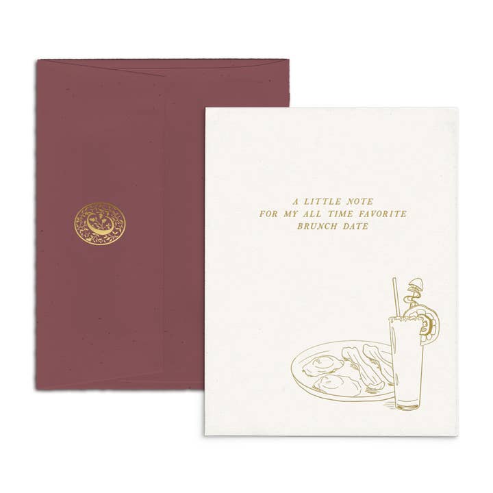 Bloody Mary | Cocktail Series Greeting Card for wholesale by Ciarra Claire