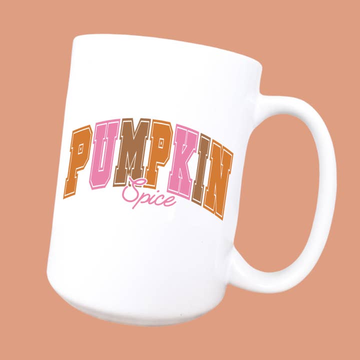 Pumpkin spice mug, fall mug, fall decor, pumpkin, coffee mug for wholesale by Mug and Mini