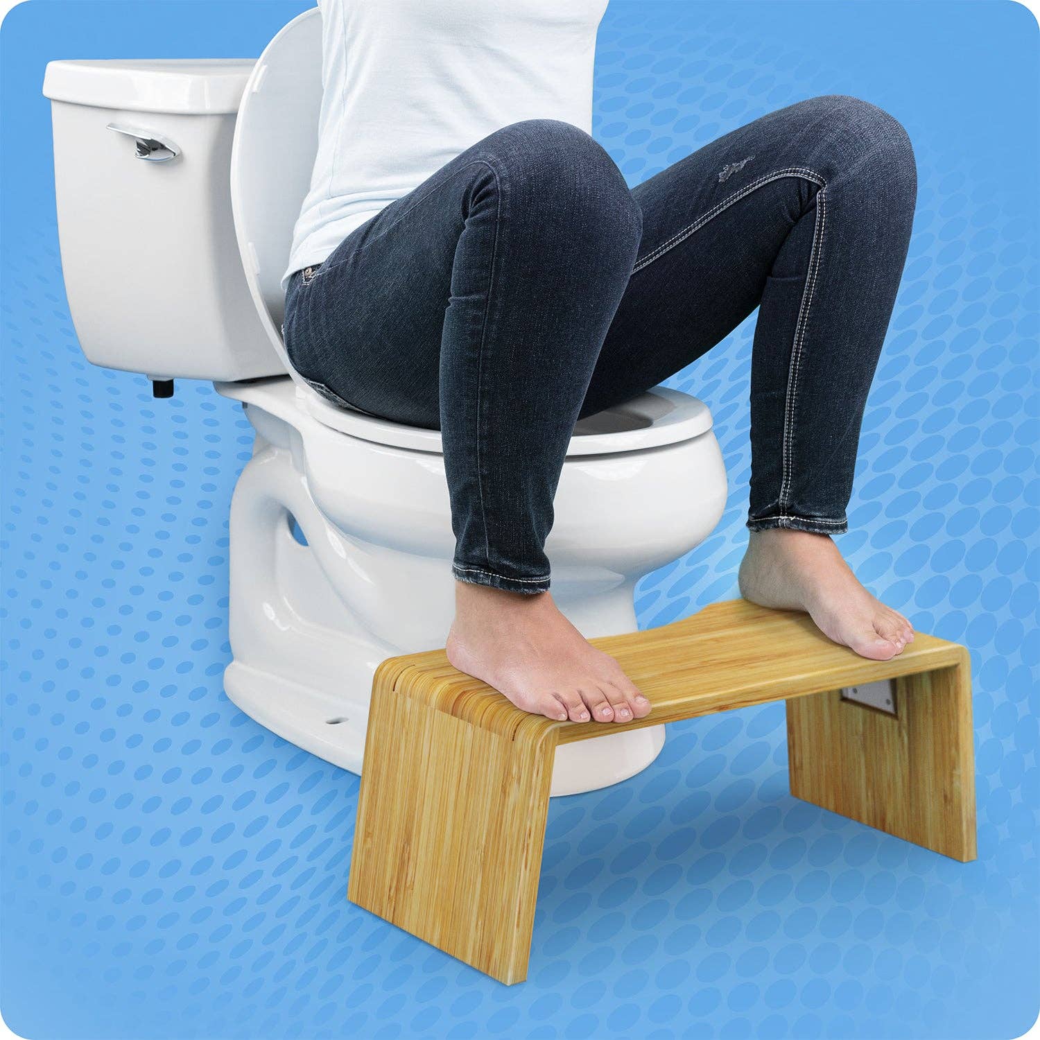 Squatty Potty - Wholesale Stool - Squatty Potty Oslo Bamboo Folding Toilet Stool12
