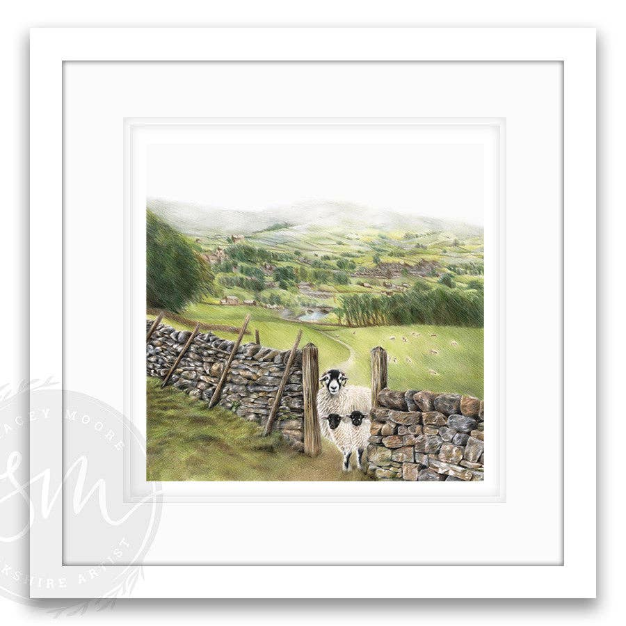 Stacey Moore Ltd - Wholesale Art Print - Welcome to The Dales10