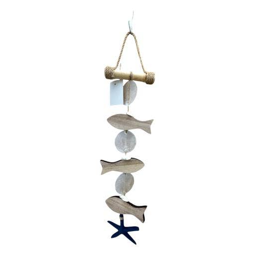 Blue Harbour Wall Hanging Fish & Starfish-307 for wholesale by International Gifts Ltd.
