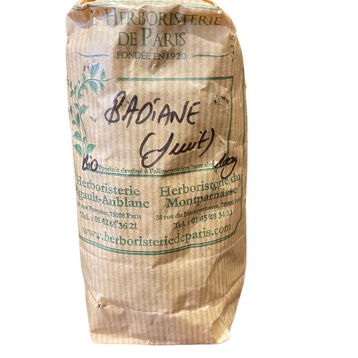 L'HERBORISTERIE DE PARIS - Wholesale Health/Detox Tea - Star anise (star anise) whole fruit BIO 100g