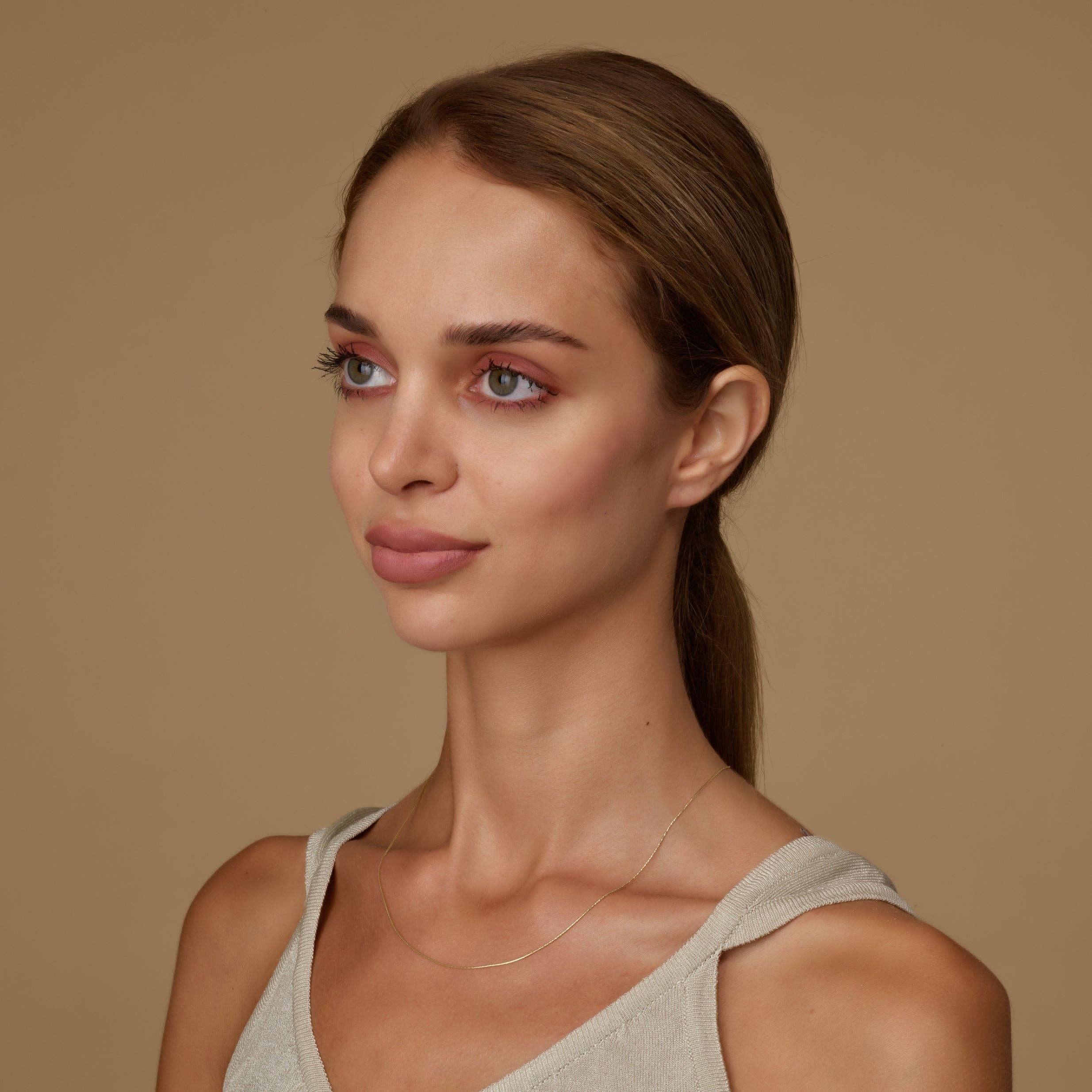 Ouro Colar Corta Corta Diamante em Ouro 14K. para venda a revendedores na Faire2