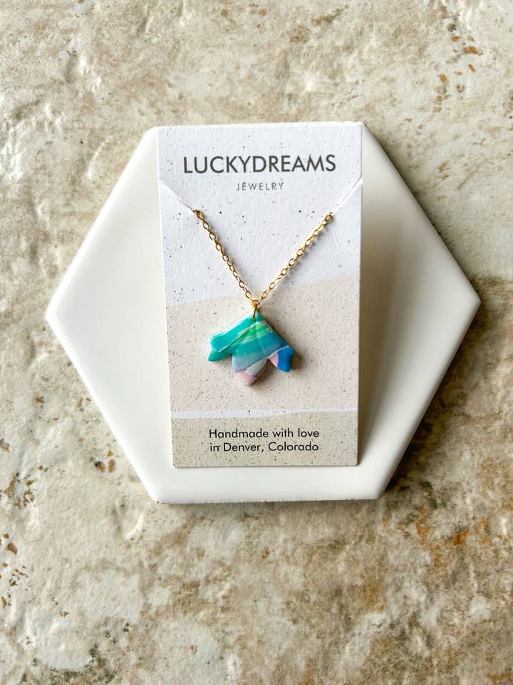 Clay Necklace- The Mini Ellie- Hypoallergenic- Lightweight - 1.5mm Cable Chain Necklaces , 18" with 2" Extender Chain , Lobster Clasp3 for wholesale by LuckyDreams