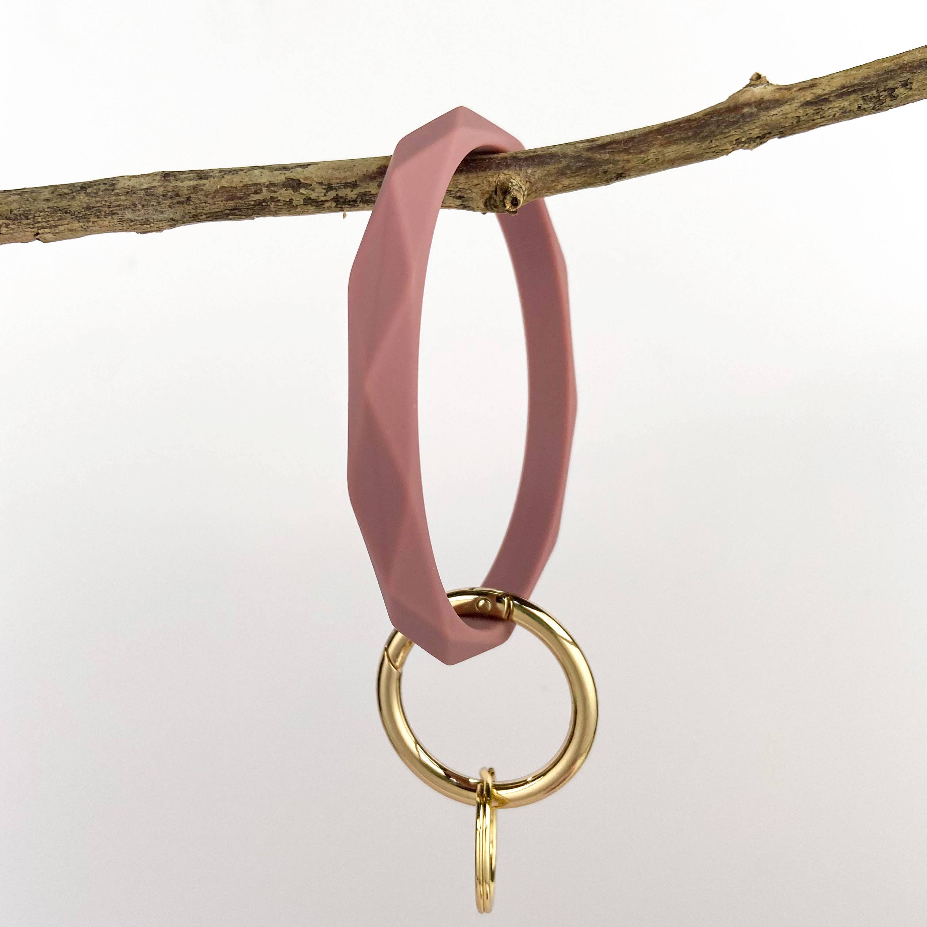 SoapElenGlen - Vente Bracelets porte-clés - Porte-clés en forme de diamant en silicone5