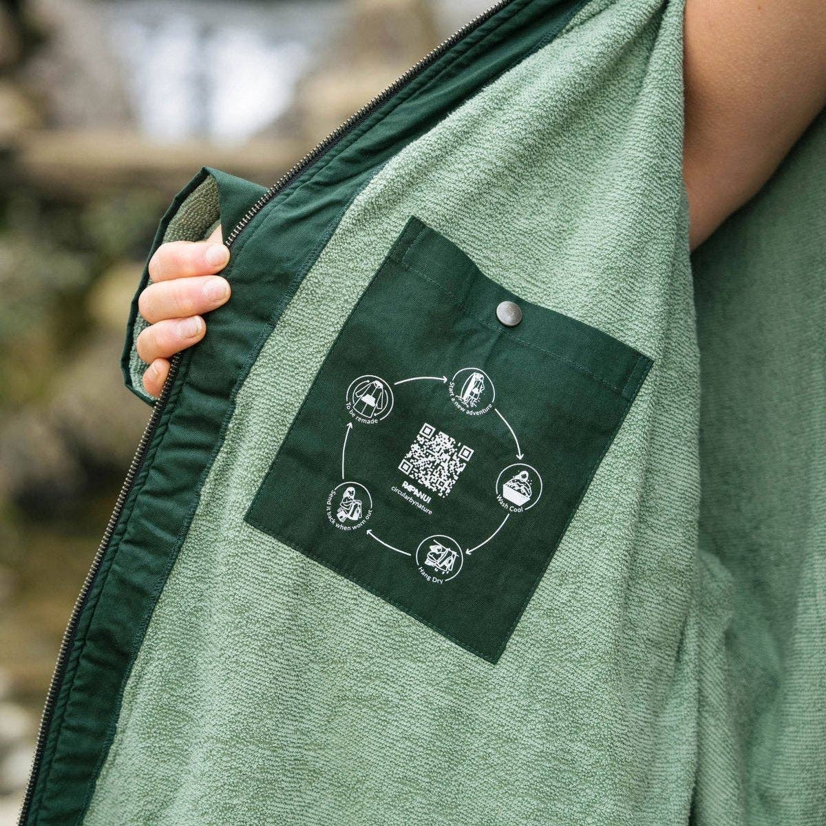 Rapanui Clothing – wholesale Robe – Women's – Women's Shorebreak Changing Robe4