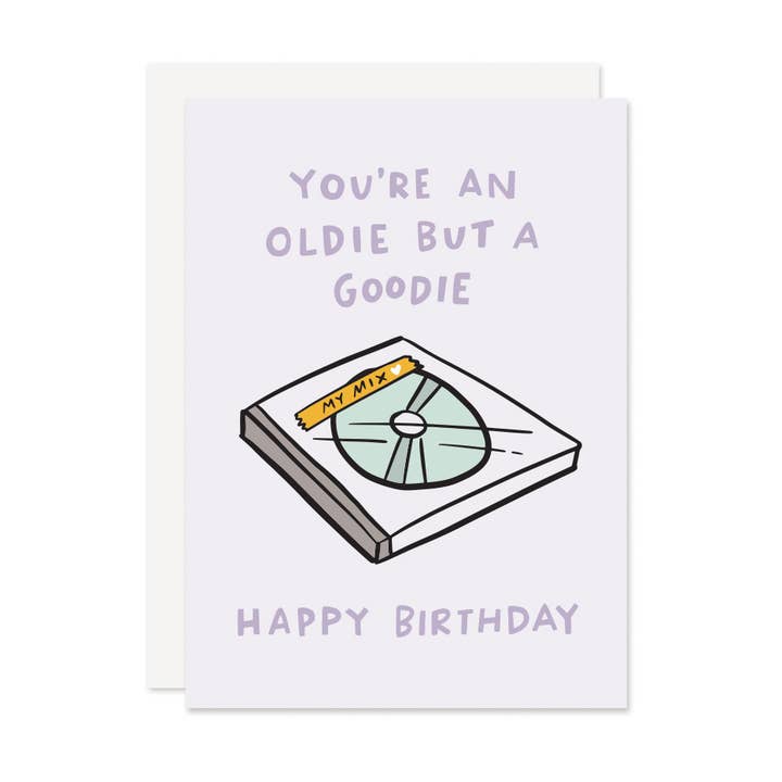 Hello Doodle – Engroshandel Fødselsdagskort – Oldie Men en Goodie Fødselsdag Card0