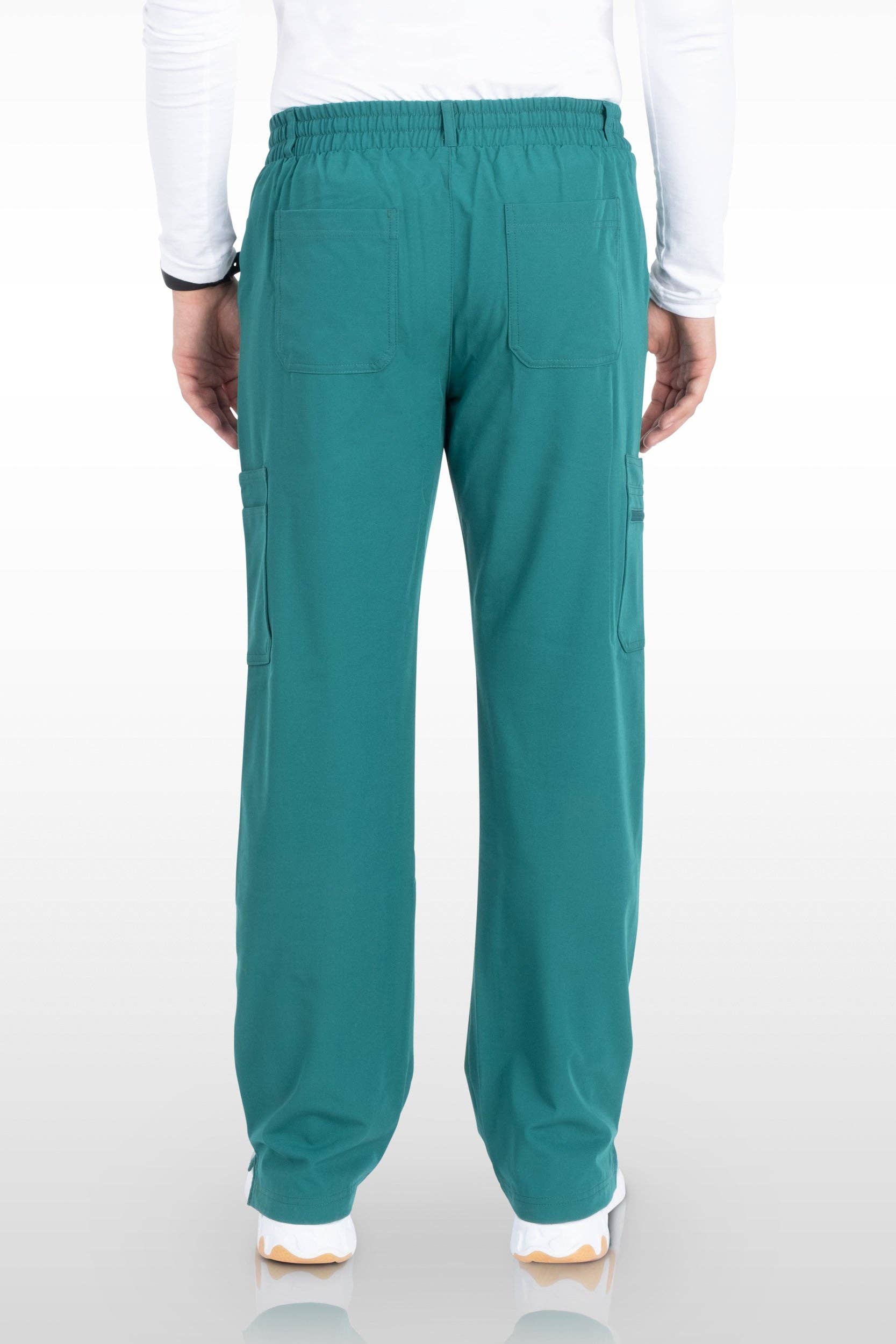 Aura Naturale – Engroshandel Sygeplejeruniform – til mænd – Java Herre French-Fly Scrubs Bukser med 9 lommer (96001)35