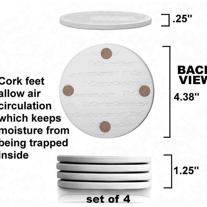 McCarter Coasters - Wholesale Coasters - Sea Turtle Drink Coasters3