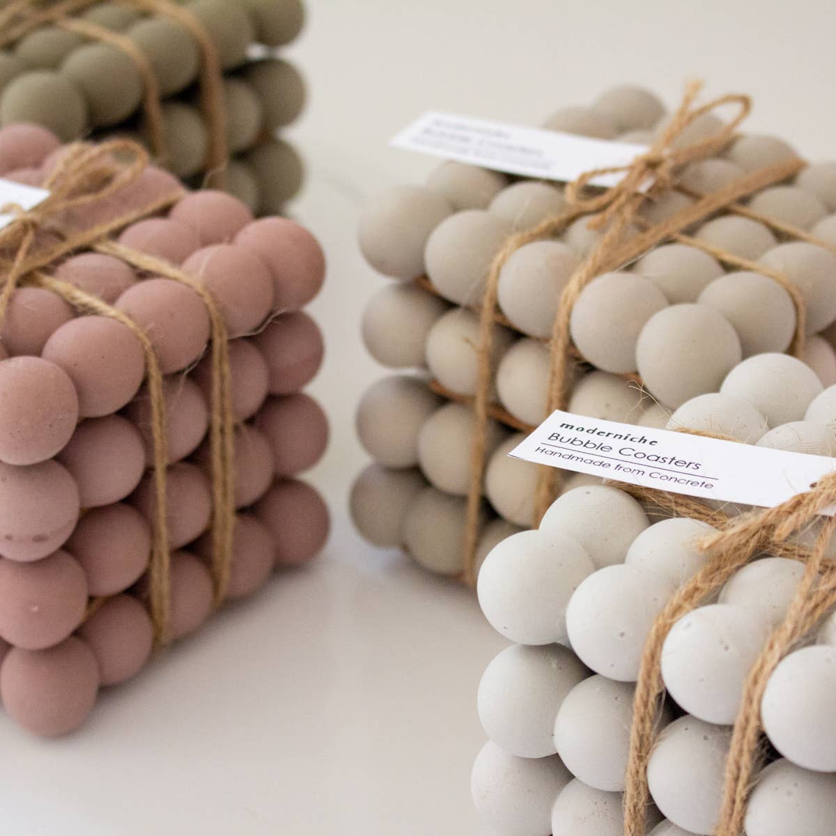 Moderniche - Wholesale Coasters - (Set of 4) Bubble Coaster | Unique Table Top Dining Decor7