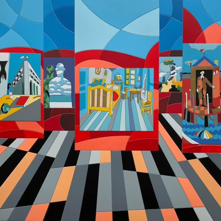 Droomverhalen | Ugo Nespolo voor wholesale door Arte Focus