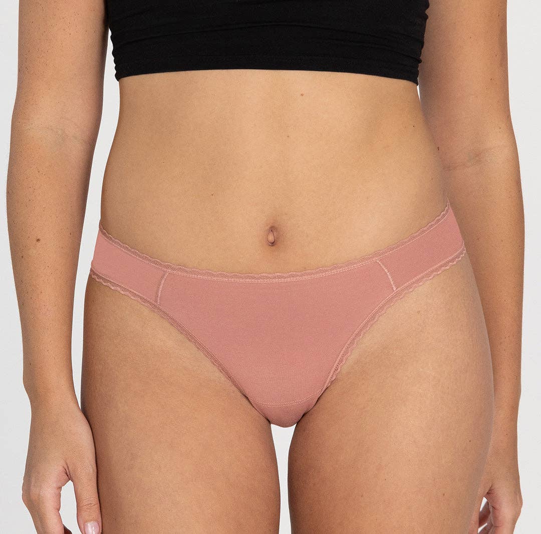 La Coochie – wholesale Underwear – Women's – Organic Cotton Mid Rise Brief2