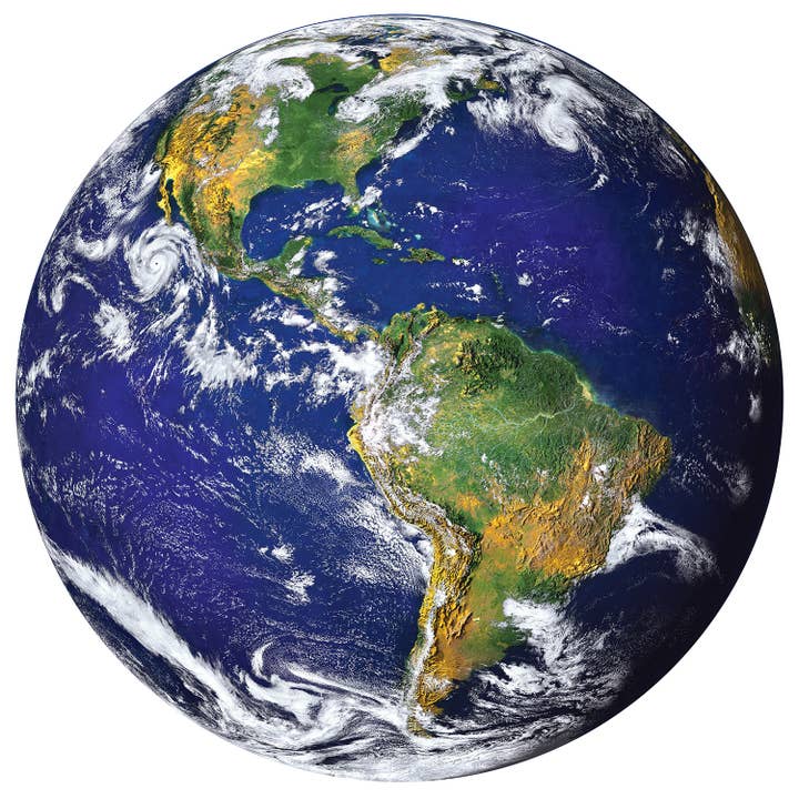 Masterpieces Puzzles - Wholesale Puzzle - Adult - The Earth - 1000 Piece Round Puzzle