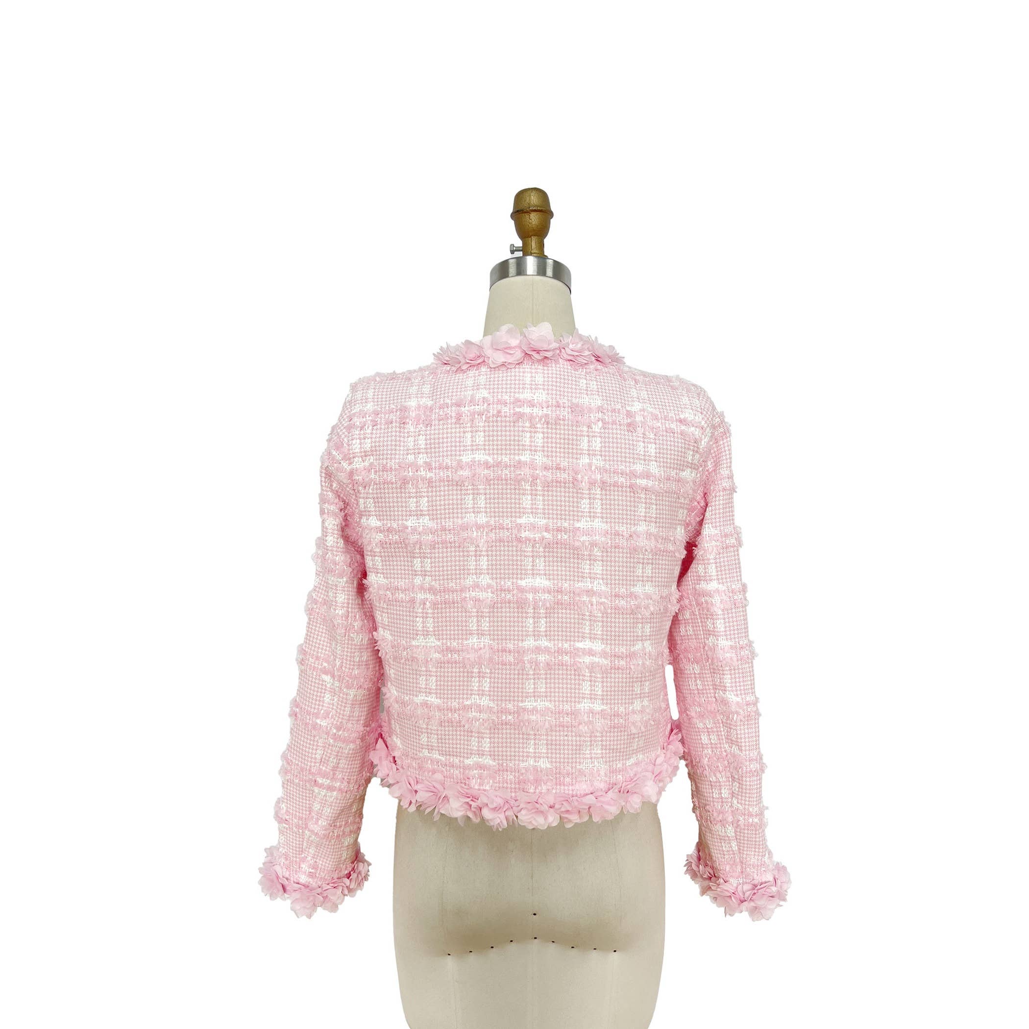 XHHH Inc - Vente Veste – femme - Vestes en tweed à motif à carreaux10