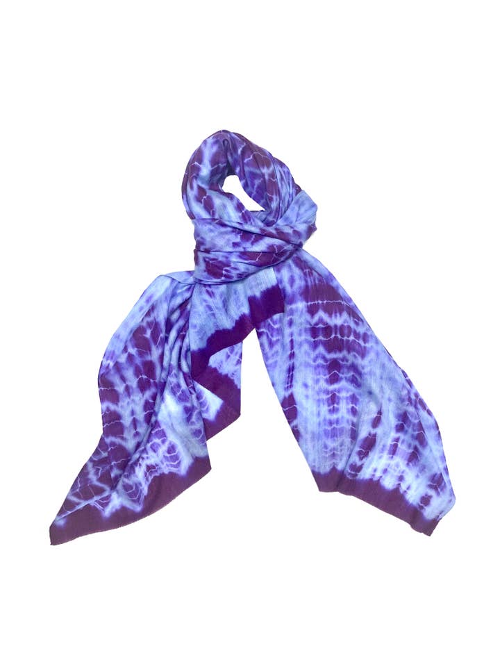 Tie Dye in paars en paars voor wholesale door Tina Sparkle