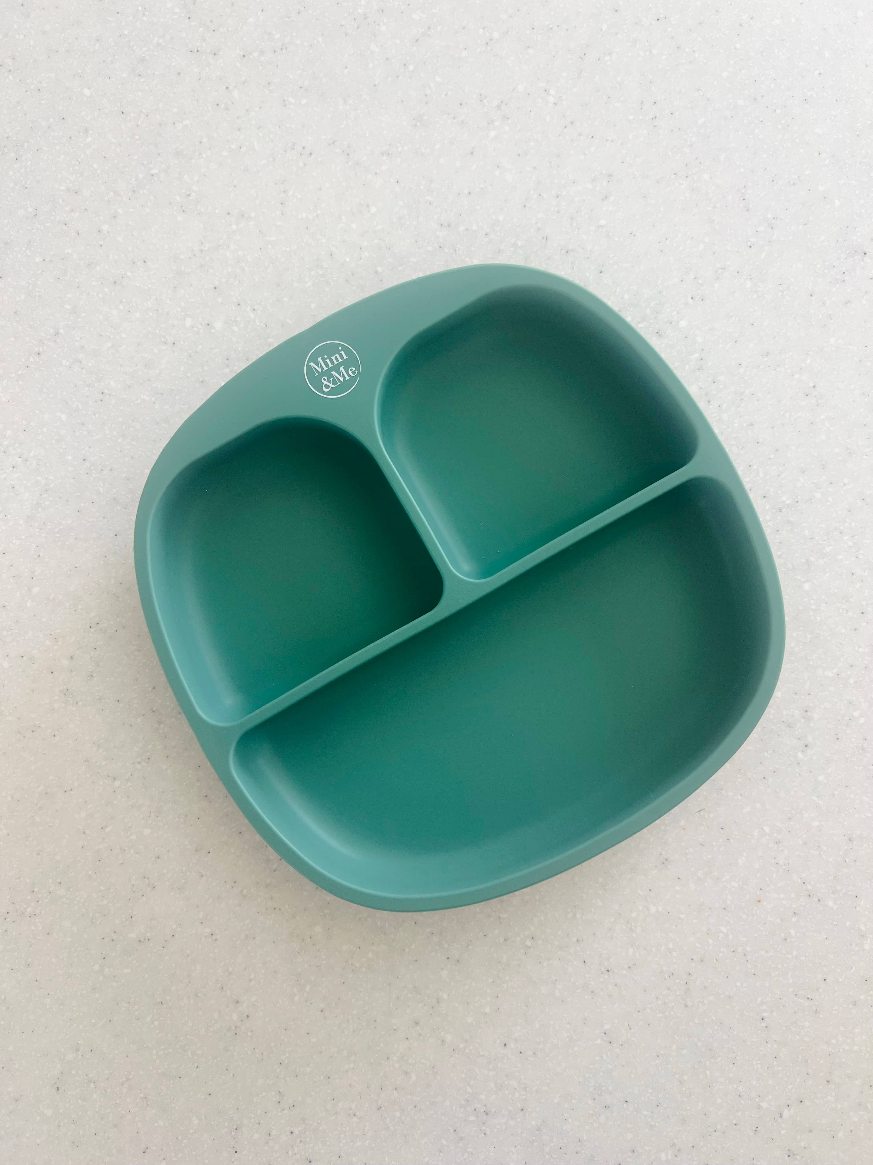 Cuddle Bug & Co – wholesale Dinner plate – Kids & Baby – Mini & Me Divider Plate Kale0