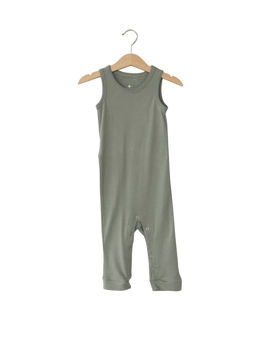 Modern Burlap - Wholesale Jumpsuit - Baby - Organic Tank Jumpsuit with Explorer Back | Solids & Prints11