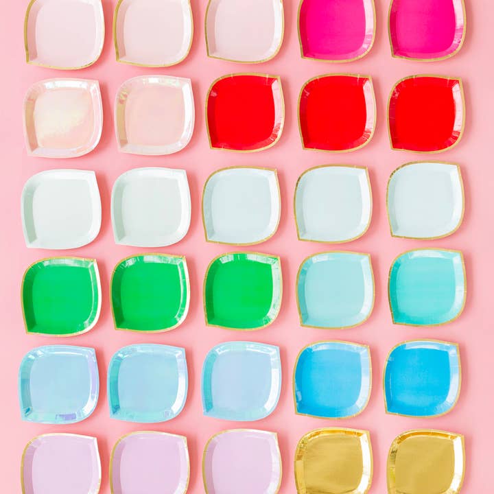 Jollity & Co. + Daydream Society - Wholesale Dinner Plate - Posh Dinner Plates - 8 Pk. - 9 Color Options2