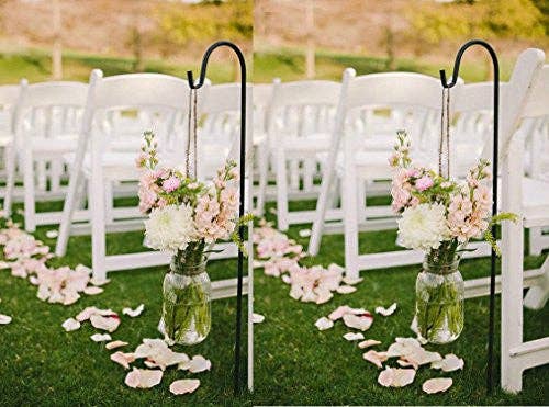 Ashman Online - Wholesale Outdoor Ornament/Decor - Ashman Shepherds Hook 48 Inches long (2 Pack), 2/5 Inch in diameter, Super Strong, Rust Resistant Steel Hook2