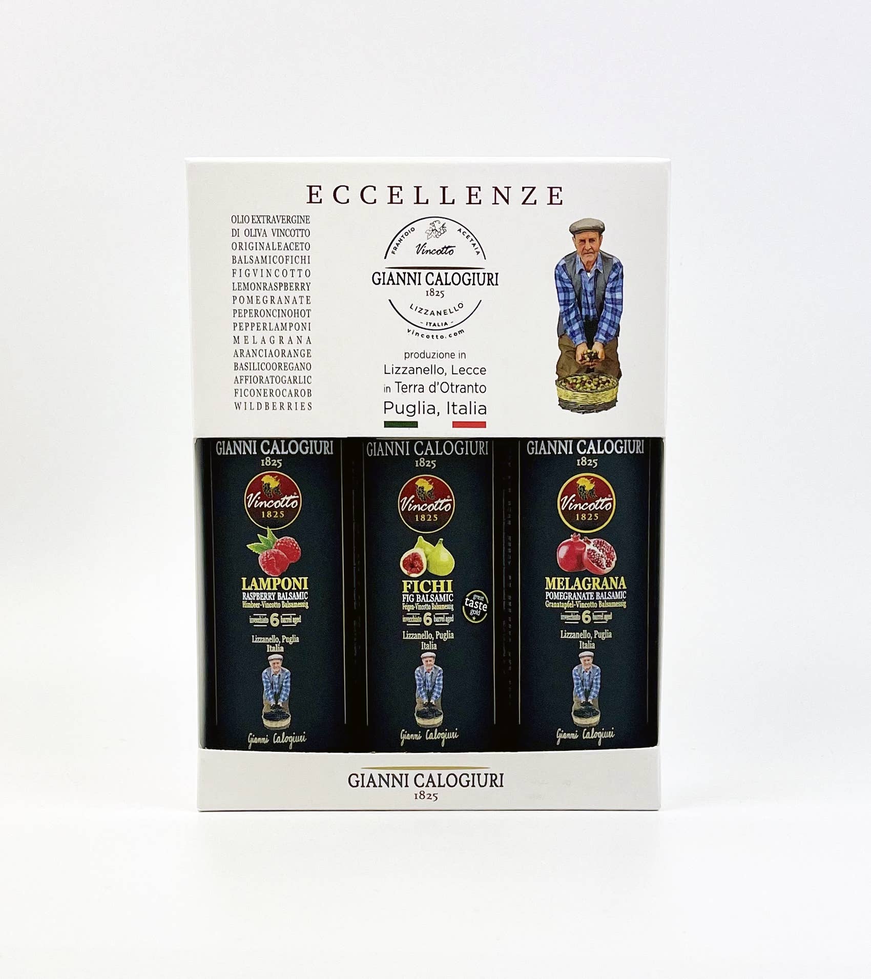 Vincotto Balsamico Gianni Calogiuri Azienda Agricola - Wholesale Vinegar - GIFT BOX - EXCELLENCE - BALSAMIC VINCOTTO 100ML0