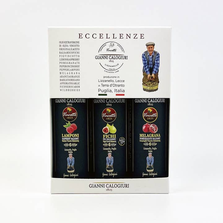 Vincotto Balsamico Gianni Calogiuri Azienda Agricola - Wholesale Vinegar - GIFT BOX - EXCELLENCE - BALSAMIC VINCOTTO 100ML