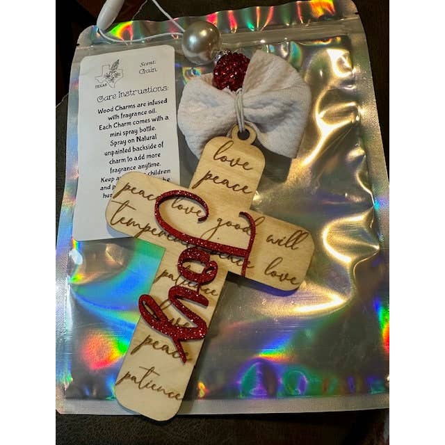 Cross Car Charm, Faith Charm | Ws for wholesale by Griswold's Galore